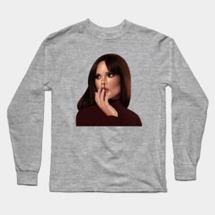 Jennna Ortega Horror Queen Long Sleeve T-Shirt